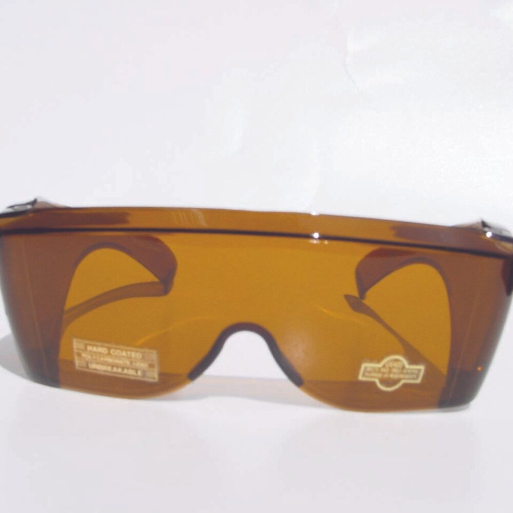 NWT TruVintage SunShield Cover/OverRX 1pc Blue Blocker lens tint sunglasses